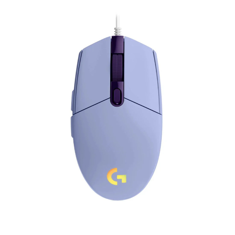 Logitech G203 Lightsync Wired Gaming Mouse - Lilac - فأرة